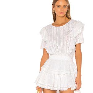 Love Shack Fancy Natasha Mini Dress